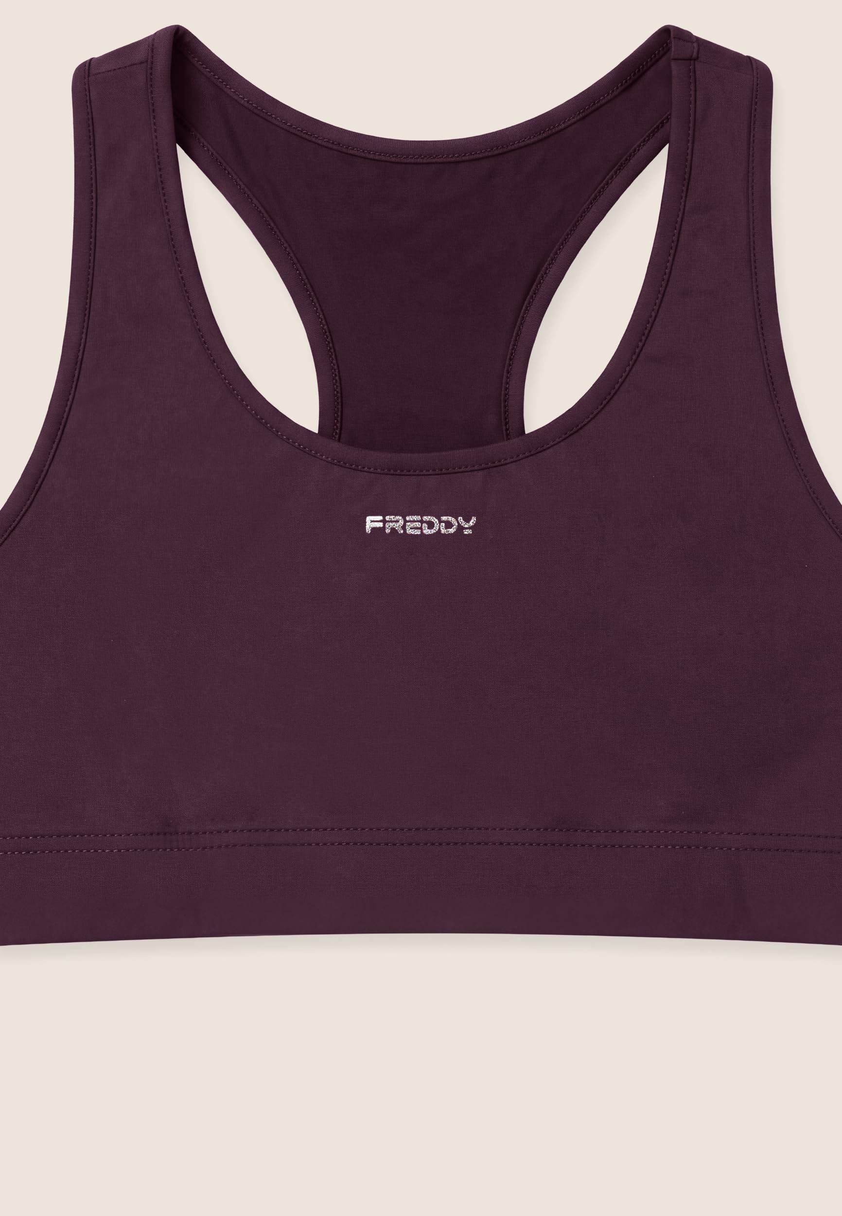 FREDDY - Reggiseno Sportivo in Cotone con Supporto Medio, 90% Cotone 10% Elastan