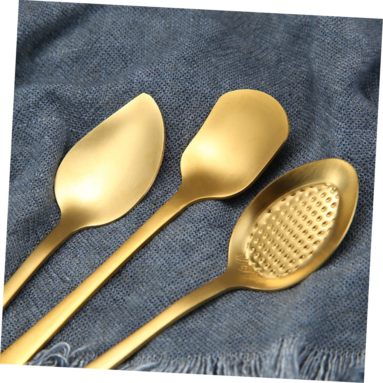 MAGICLULU 12pezzi Cucchiai Acciaio Inossidabile Per Dessert e Frutta Di Cucchiai Per Facili Da Pulire e Resistente Alla Per Casa e Ristorazione