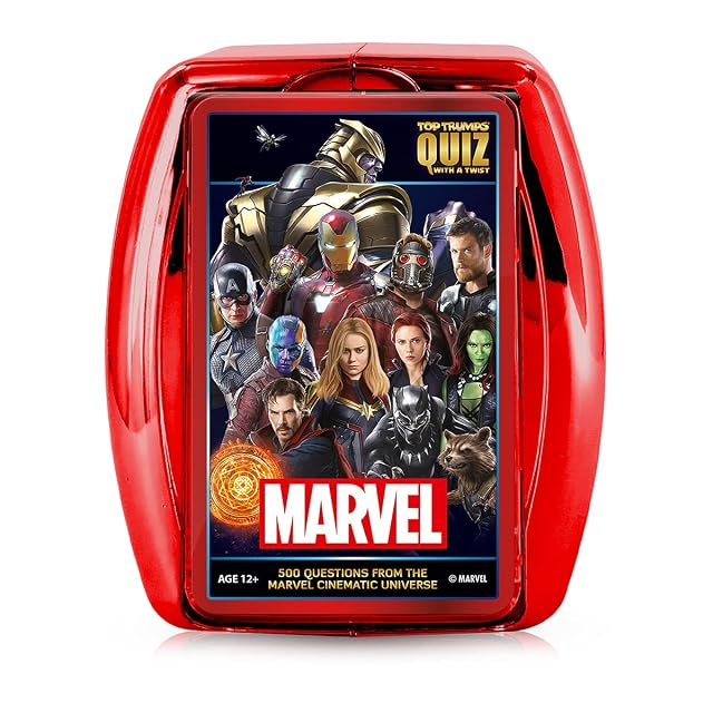 Top Trumps Marvel Cinematic Universe Quiz Game