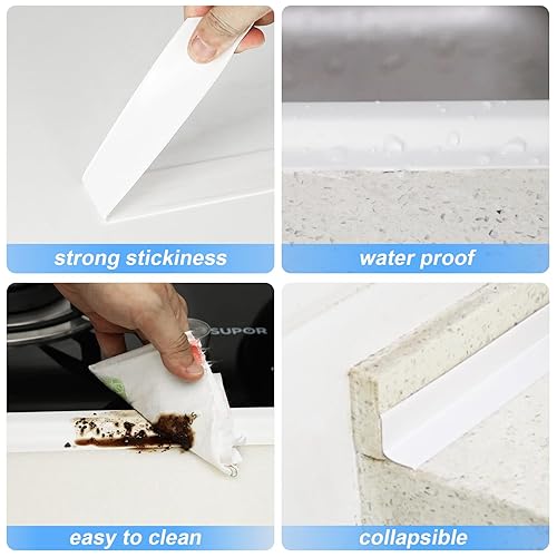 Miniatura 4 de SENKEI Cinta de silicona autofusable de 1 x 10 pies para reparación de mangueras de aire manguera de reparación de tuberías de PVC sello de fugas