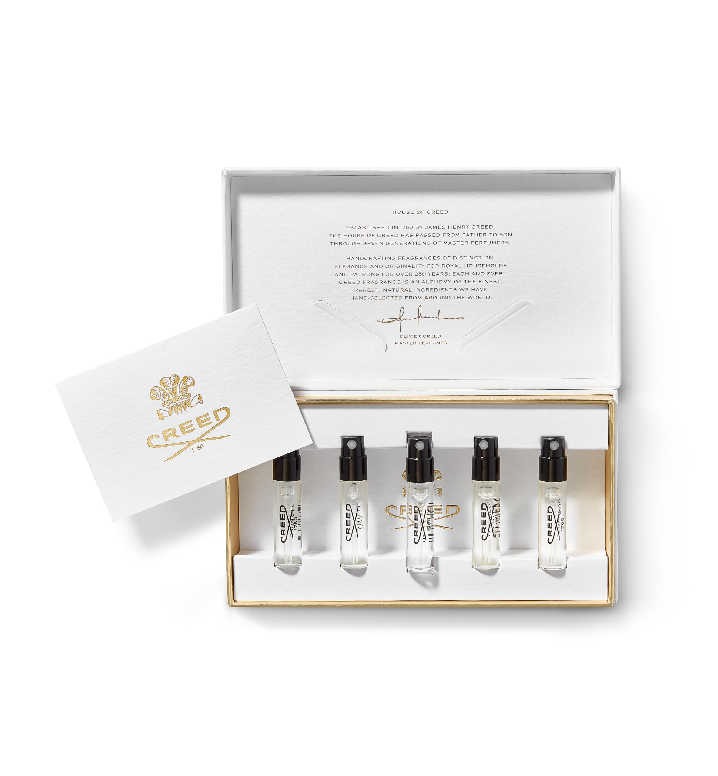 Creed Mens Inspiration Sample Set Contains a Set of 5 Mens Fragrances 1 7ML x 5