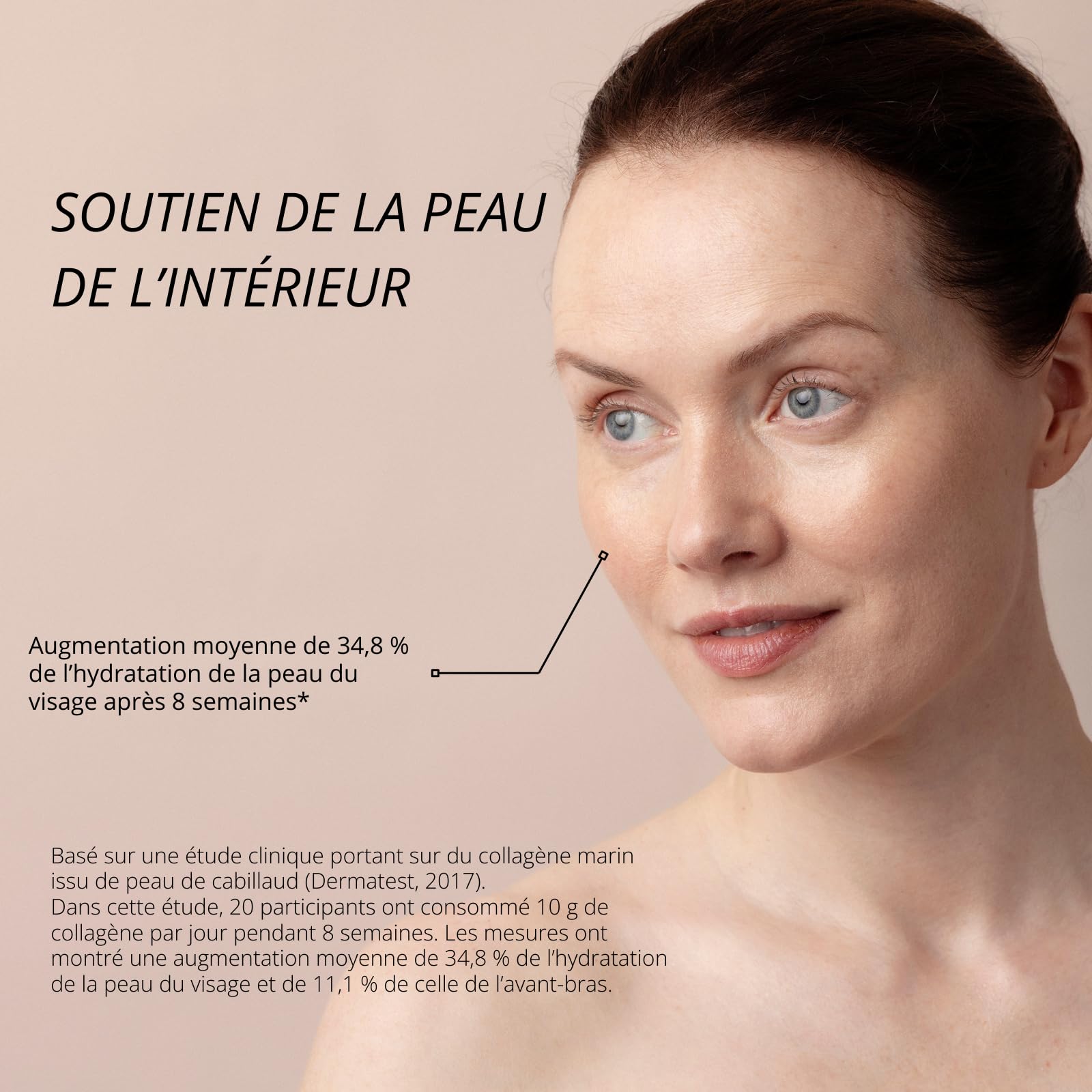 Seagarden Collagène marin en poudre pur Type I -Pour les articulations, les Os, les Muscles, la Peau - Pre Workout Booster Puissant - Non aromatisé - 300g 2 mois (Sans saveur)