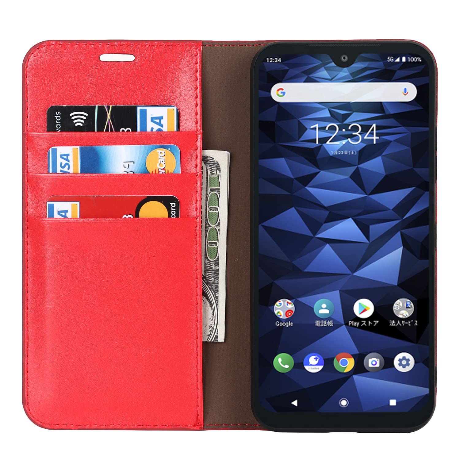Amazon.co.jp: 京セラ DIGNO BX2 A101KC ケース 手帳型 【マグネット