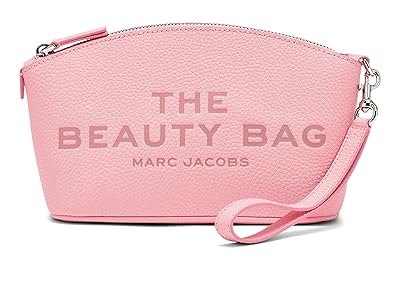 Marc Jacobs The Leather Beauty Bag Cosmetic Case Ribbon Pink
