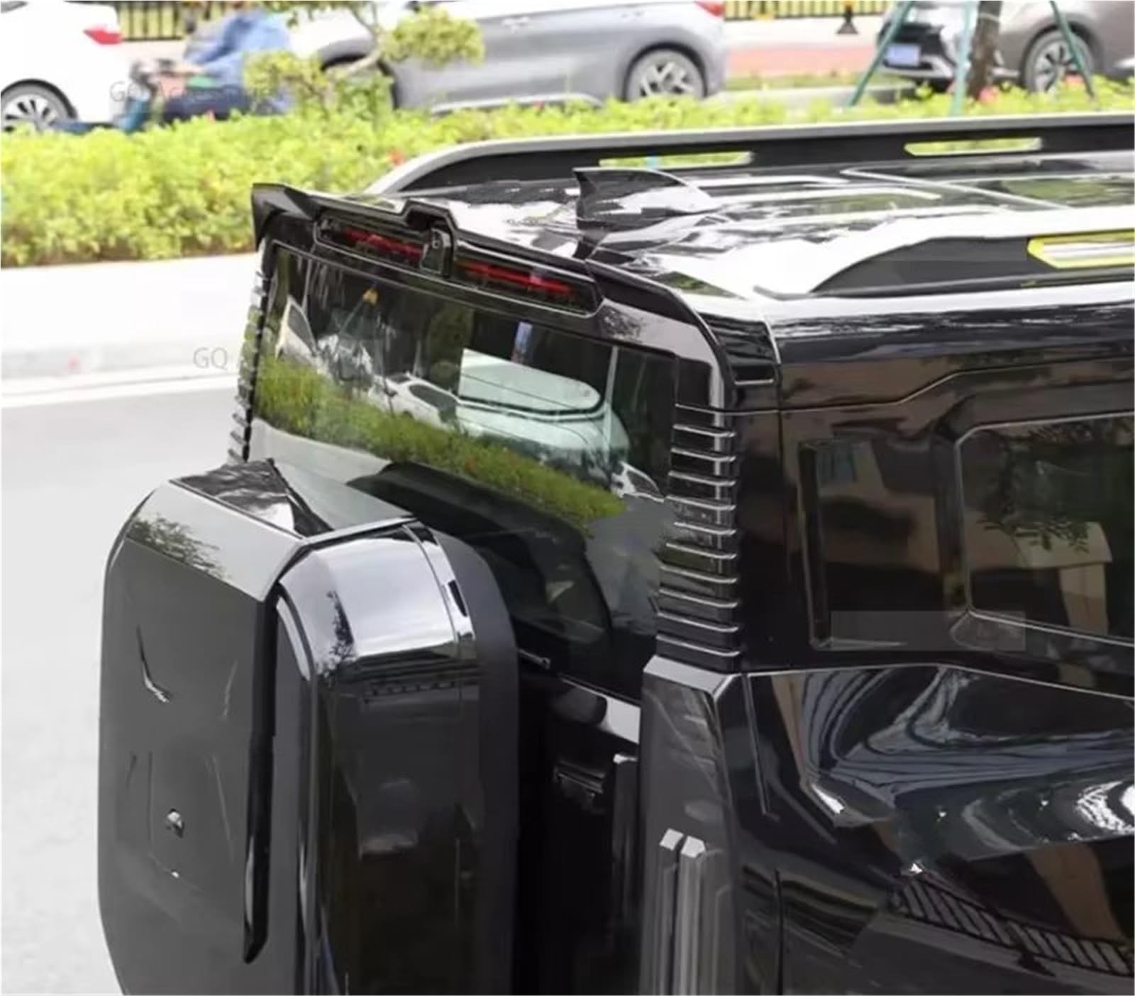 Spoiler samochodowy dla Cherry Jetour Traveller T2 2023 2024 2025 Jetour T2 skrzydło tylne skrzydło dachowe stałe skrzydło zmodyfikowana farba tylne skrzydło auto