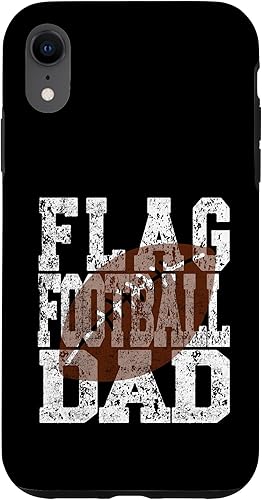 Flag Football Dad - Player Parent Case for iPhone XR