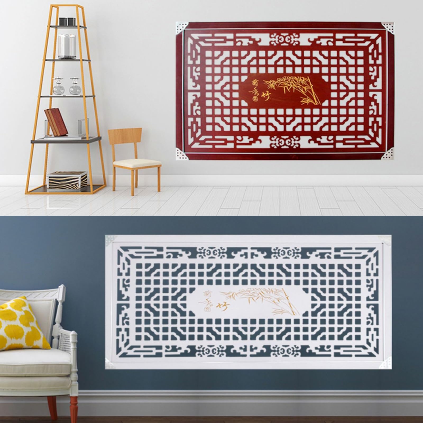 Questa mensola copriradiatore in Metallo - Design a Parete con Installazione a Scatto per l'arredamento di casa e Ufficio