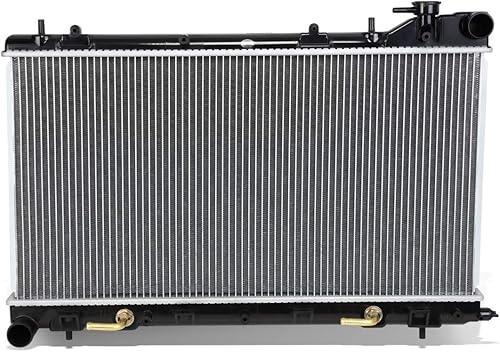 DNA Motoring OEM-RA-13091 - Radiador de refrigeración de núcleo de aluminio estilo OE compatible con Subaru WRX 12-14 08-14 Impreza MT, 27-116