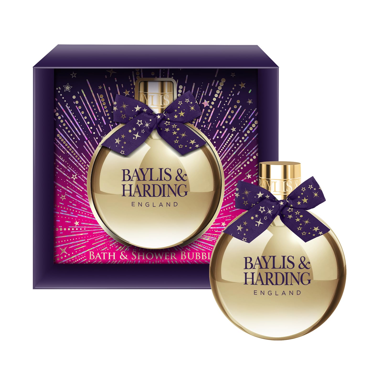 Baylis & Harding Moonlight Fig Festive Bauble Gift - Vegan Friendly (Pack of 1)