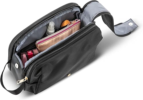 Miniatura 4 de Samsonite Top Zip Deluxe Kit de viaje, talla única, negro, Negro -, Samsonite Top Zip Deluxe Kit de viaje, talla única, negro