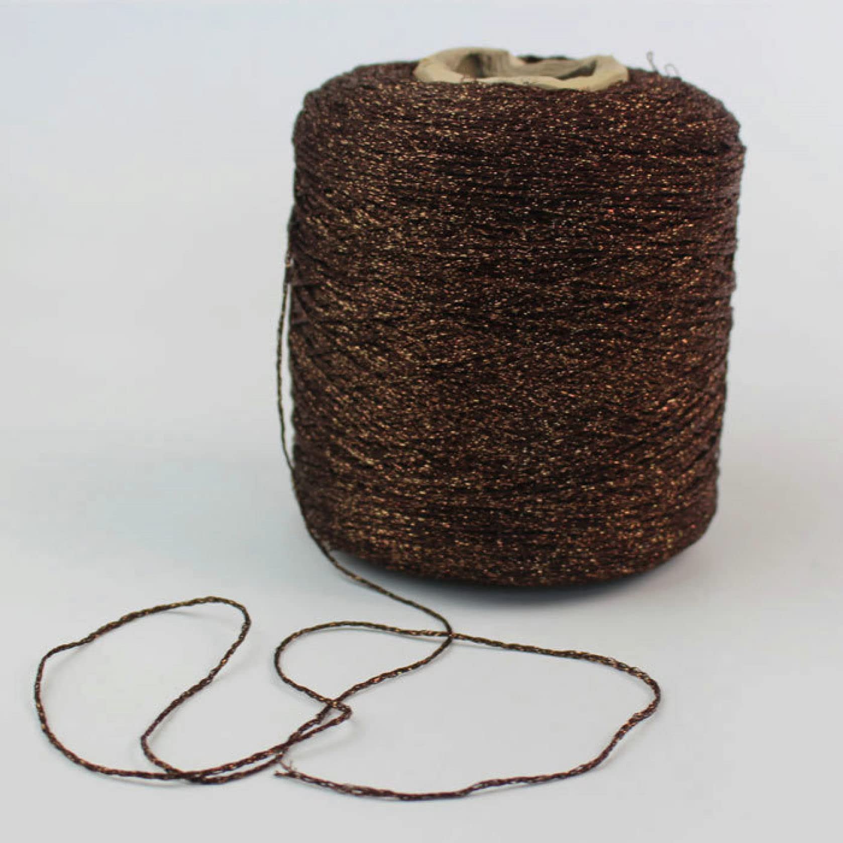 Hilo de algodón Metalizado for Tejer, Hacer Crochet y Manualidades. Matethreads(2)