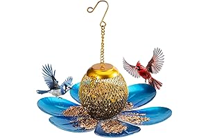 Birdream Metal Flower Bird Feeder: A Floral Haven for Your Feathered Friends