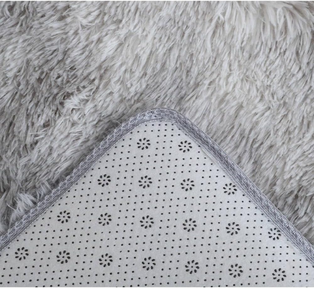 Furry Carpet Living Room Floor Shag Rug Area Bedroom Bed Blanket Black Soft Room Rug Modern Indoor Home Decor,Tie Dye Coffee,80x160cm