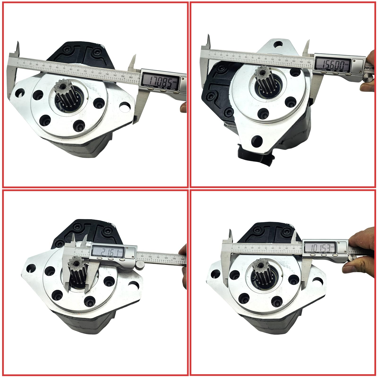 Amazon.com: Pmtihxu Hydraulic Double Gear Pump 6687864 Fits