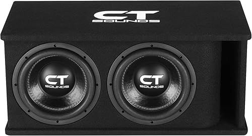 Miniatura 2 de CT Sounds Caja de subwoofer de coche con puerto dual de 10 "2600W de la serie Tropo - TROPO-2X10D4