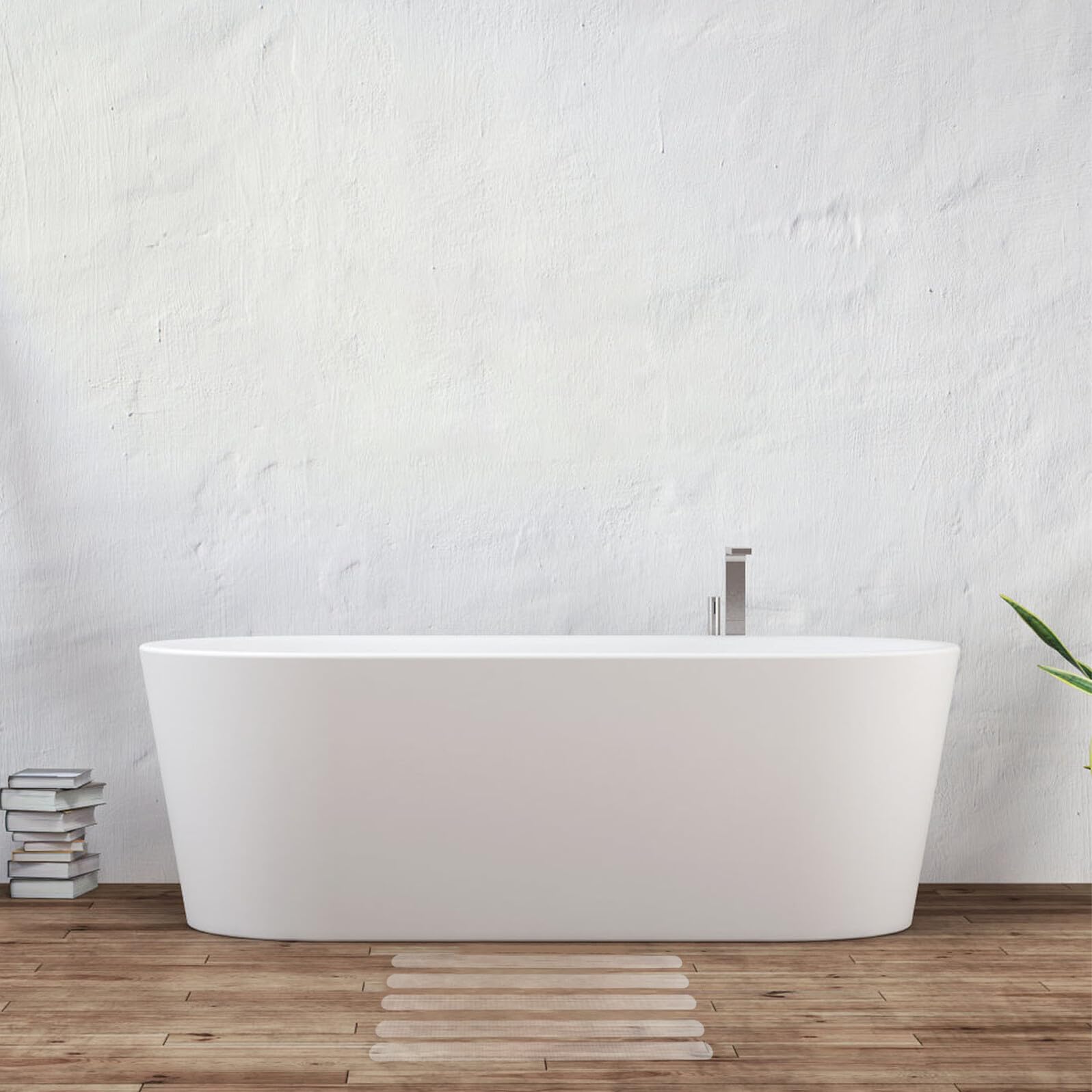 12 Stück Teiliges Anti rutsch Streifen Peva Selbstklebend rutschfeste Bodenaufkleber für Badewanne Badezimmer Treppen Sicherheitsschutz