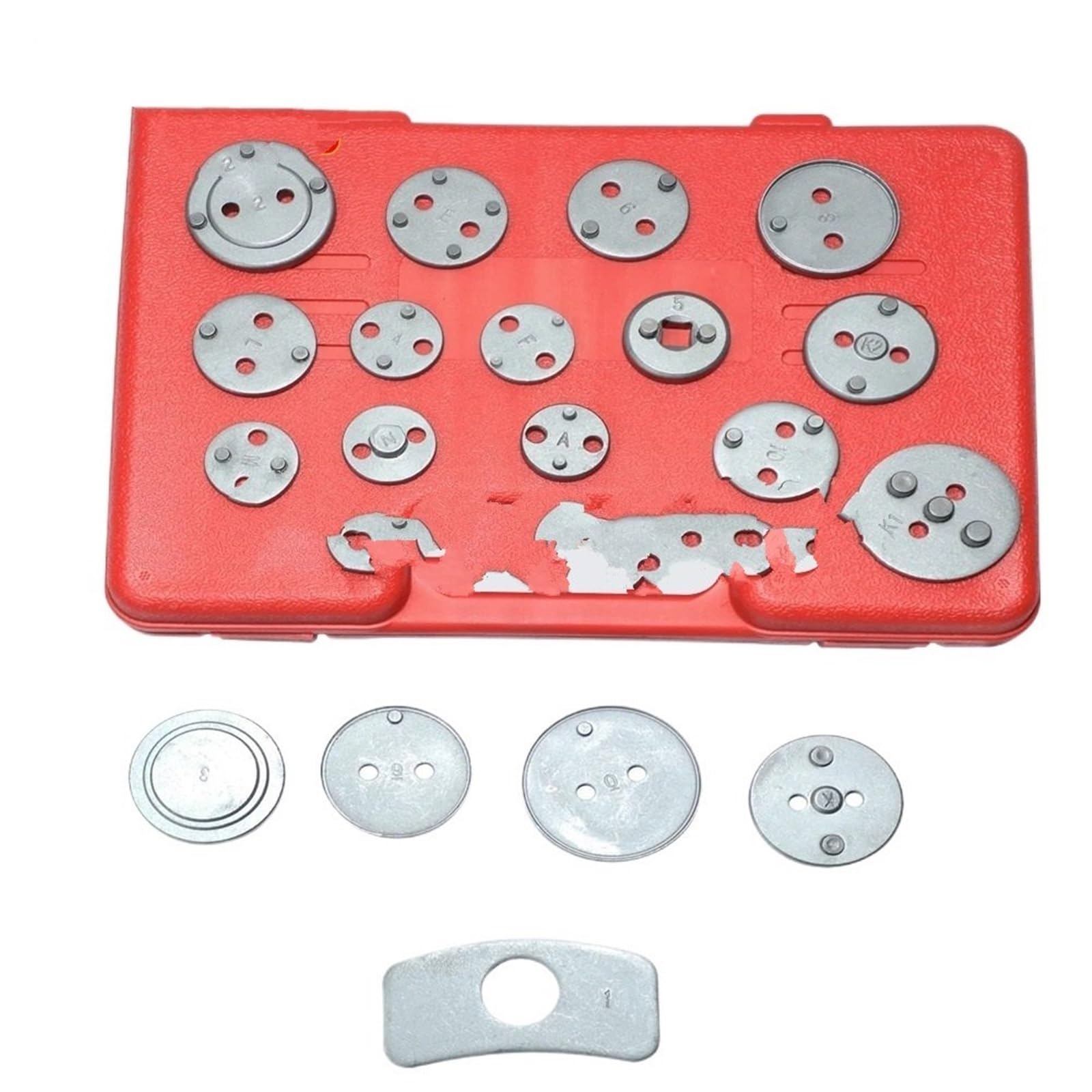 Pinzas de pistones de freno Ajuste para bomba de freno de disco, llave de ajuste, herramienta de extracción de pastillas de freno, bomba de freno de pistón