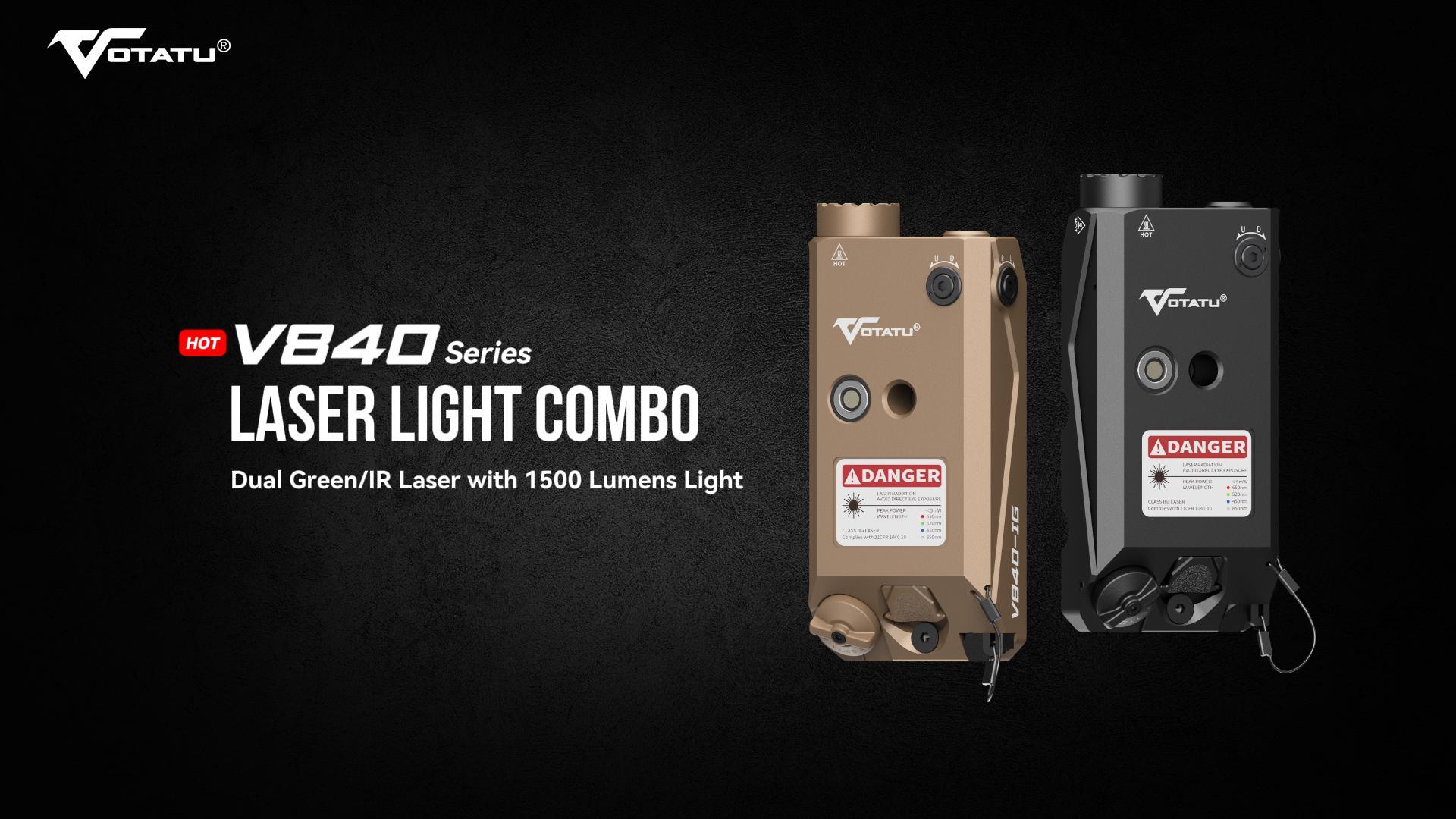 Amazon.com: VOTATU V840 Laser Light Combo, Green/IR Laser 1500LM