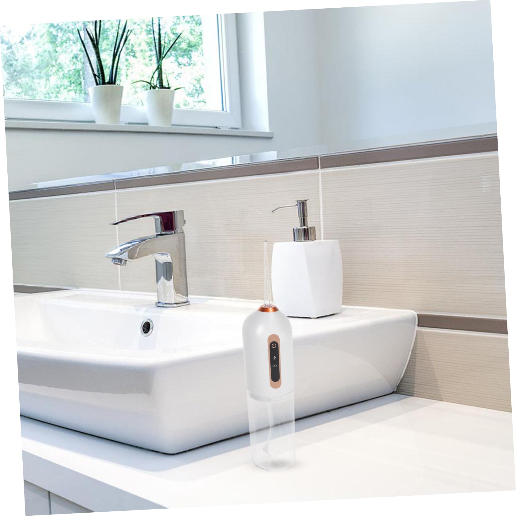 COLLBATH Enjuagador Dental Portátil Hilo Dental Pequeño Irrigador Bucal Inalámbrico Irrigador Bucal Eléctrico Irrigador Bucal Hilo Dental Pp