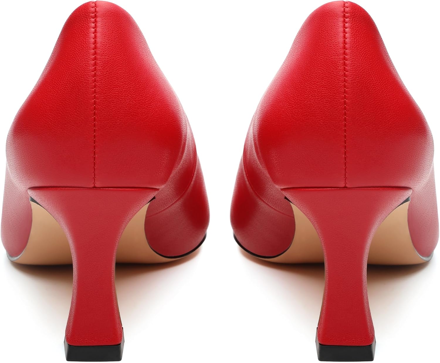 SHOWFOREST Women's Pointed Toe Pumps Comfortable Slip on High Heels Closed Toe Professional Pumps with 2.5" Stiletto Heel Wedding Office Dress Shoes for Evening Party - Image 5