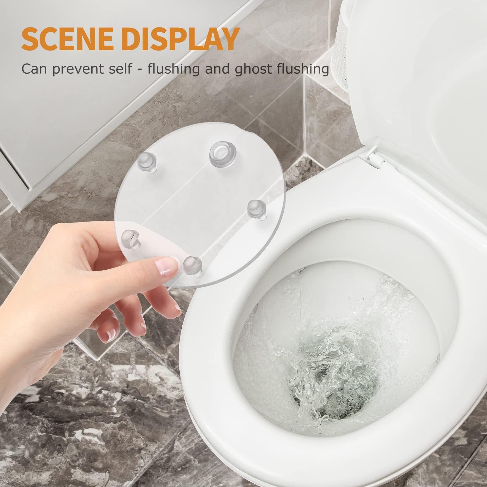 IMPRESA 3 Pezzi Di Ricambio Per Valvola A Flapper In Silicone Per WC Vormax Standard Americano - Modello 7381424-100.0070A - 5