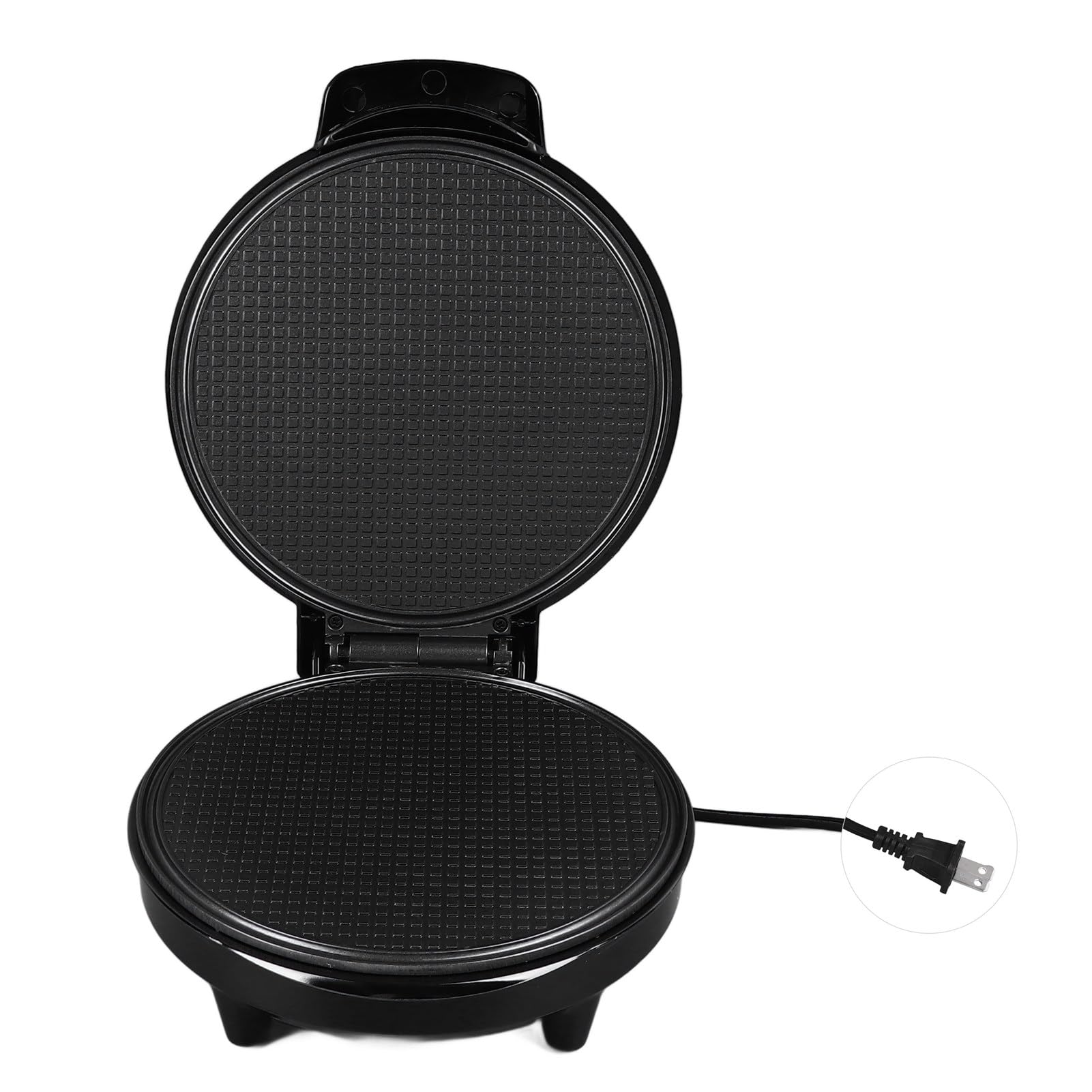 1200W Nonstick Waffle Cone Maker, Temperature Control, Compact and Easy Maintenance, DIY Ice Cream Cone Maker Machine with US Plug for Home Kitchen Holiday Parties Baking