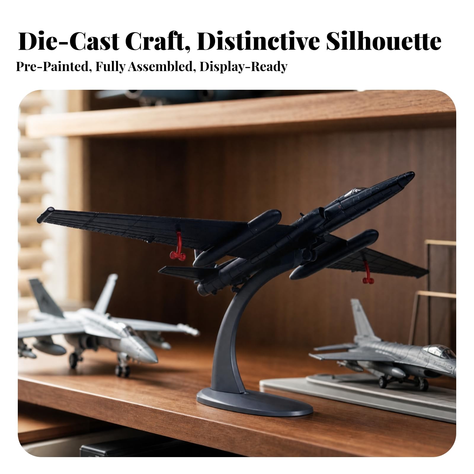 TISHITA Mode in 1:144 di U- Preassemblato Mode di Aereo U- De'aviazione Militare Statunitense Statunitense Colori Vivaci per