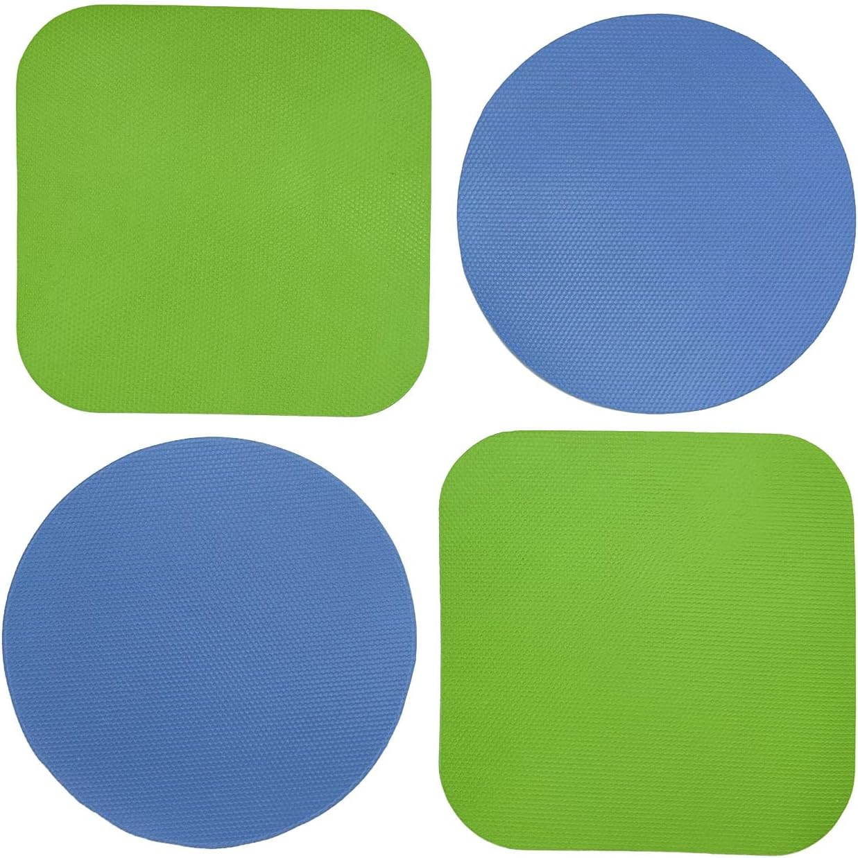 4 Pack Jar Opener Gripper Pads, Botter Opener Tool for Weak Hands, Rubber Jar Opener for Seniors with Arthritis