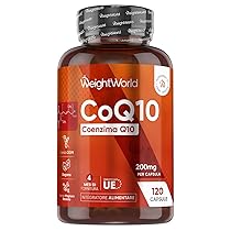 Coenzima Q10 Vegano, 200mg per Dose, 1 Capsula al Giorno, 120 Capsule (4 Mesi di Scorta), Q10 Coenzima come Ubiquinone, Integratore CoQ10, Privo di Magnesio Stearato, OGM, Glutine, Prodotto in Europa