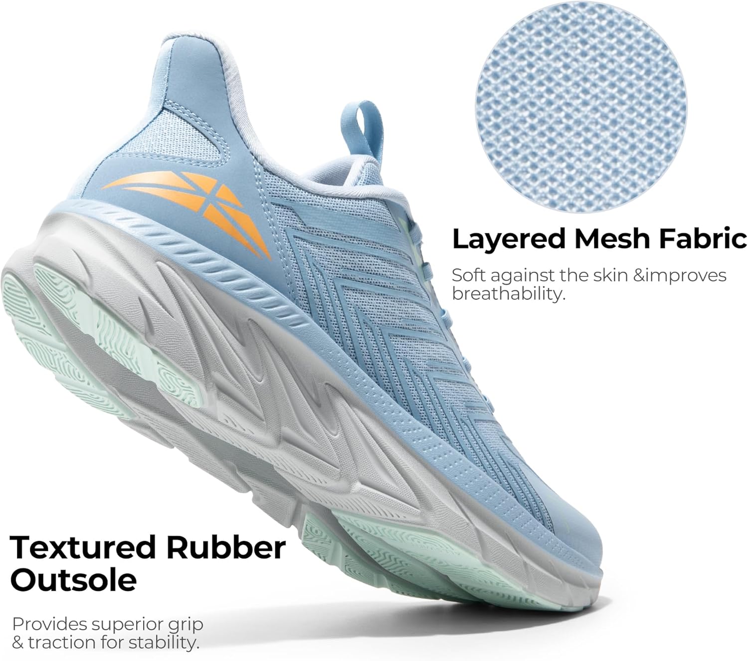 Men's Slip On Walking Shoes Running Comfortable Tennis Breathable Non Slip Athletic Gym Workout Cross Training Fashion Sneakers - Image 5