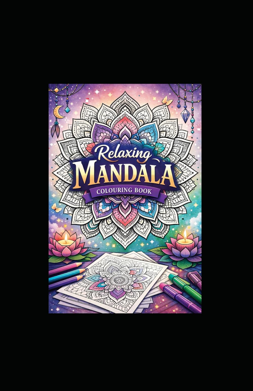 Relaxing Mandala Colouring Book