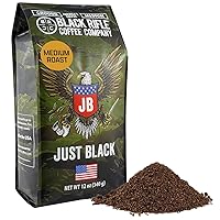 Vista 12 de Black Rifle Coffee Company Avellana, bolsa de 12 onzas, café molido tostado medio, mezcla tostada hecha de granos arábigos, granos colombianos