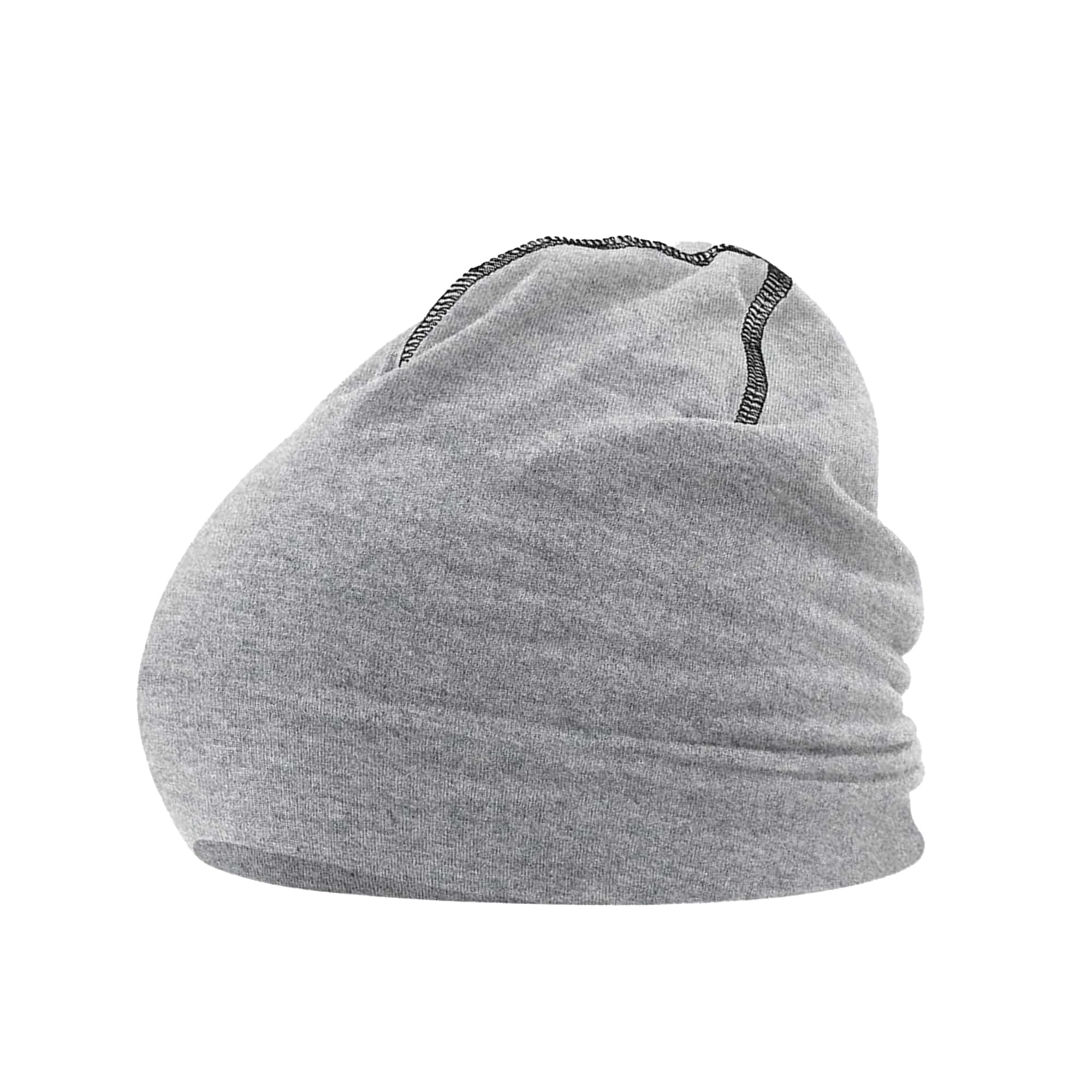 Beechfield - Double Layer Knit - Hemsedal Cotton Beanie Heather Grey/Black