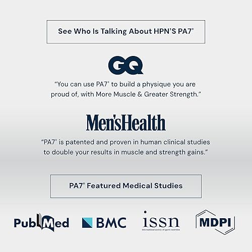 Miniatura 8 de HPN PA (7) Constructor muscular de ácido fosfatídico Top Natural Muscle Builder - Boost mTOR  Construye masa y fuerza a partir de tu entrenamiento