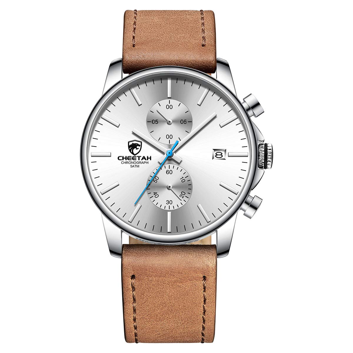 Relógio Masculino Analógico Cheetah 1604 Original Pulseira de Couro Minimalista Com Cronógrafo Calendário Data em promoção! Veja a oferta e mais achadinhos de Relógios de pulso 2 Hoje é o melhor dia para comprar Relógio Masculino Analógico Cheetah 1604 Original Pulseira de Couro Minimalista Com Cronógrafo Calendário Data com aquele preço maroto! Promoção! Aproveite a oferta! 2