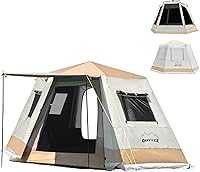 Vista 1 de ONTYZZ - Tienda de campaña grande impermeable para camping, senderismo, picnic al aire libre