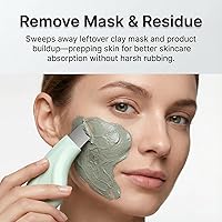 Vista 4 de Blackhead Remover Tool, Stainless Steel Face Scraper for Deep Cleansing, Skin Scrubber Face Spatula with Silicone Cover, Nose Blackhead Remover