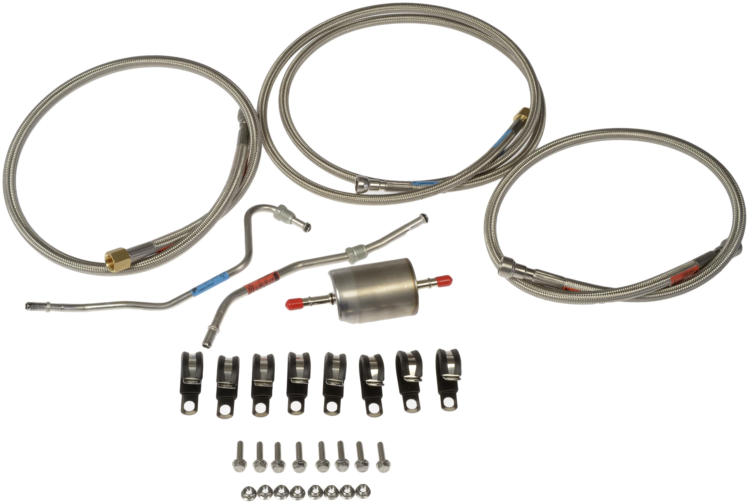 Tuyau de carburant arrière Dorman 819-824 flexible acier inoxydable tressé Chevrolet GMC