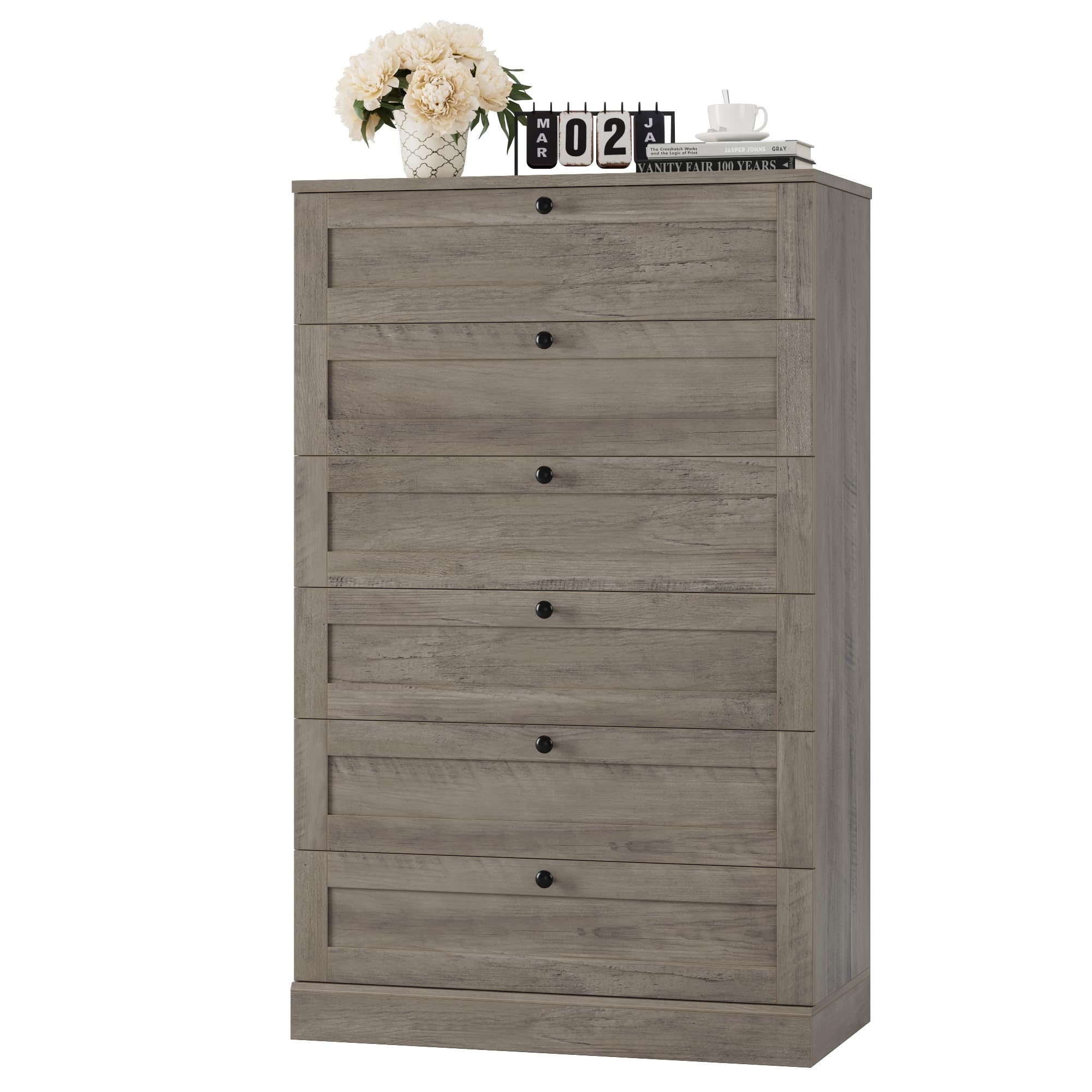 HOSTACK 6 Drawer Dresser