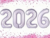 Vista 213 de Globos con números con estampado de vaca, globos de 40 pulgadas del número 0-9 (cero-nueve), globo de vaca para suministros de fiesta de cumpleaños