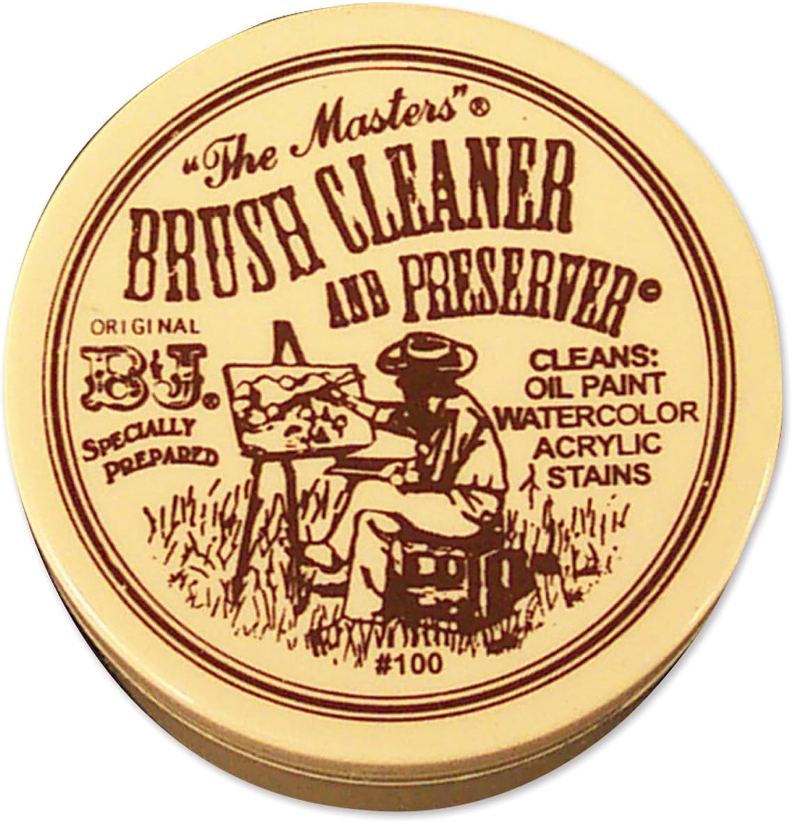 The Masters Brush Cleaner and Preserver - 1oz (28g) Pot