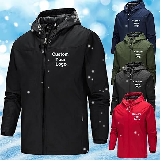 Felpe Personalizzate Uomo East-hai-buy Giaccantivento Con Logo