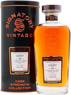 Glen Spey 18 year old Signatory Vintage Single Oloroso Sherry Cask 4 2007 Whisky 70cl 574 ABV