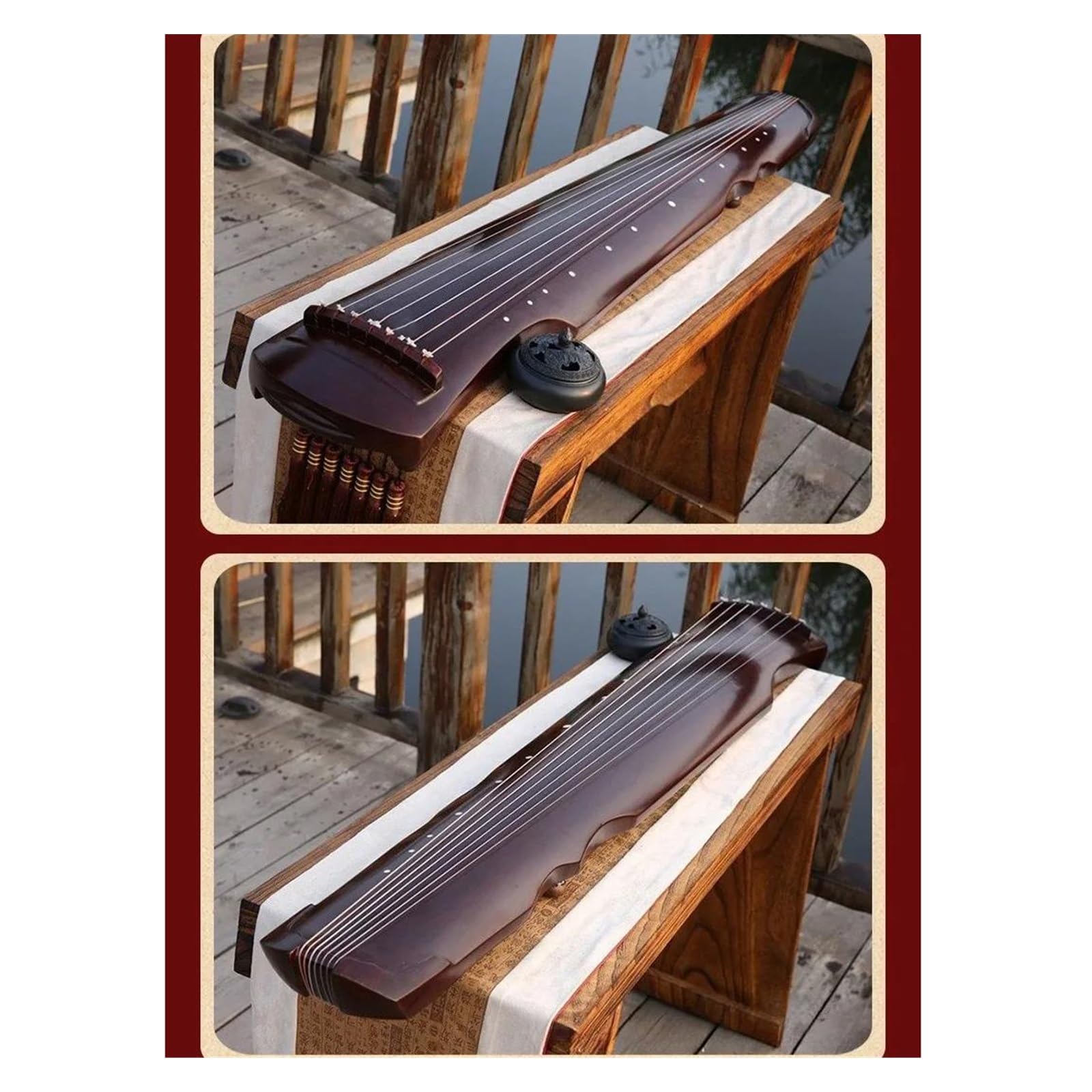Professionelles Musikinstrument Guqin Handgefertigtes Guqin Aus Holz Ein Professionelles Instrument Für Erwachsene Und Anfänger
