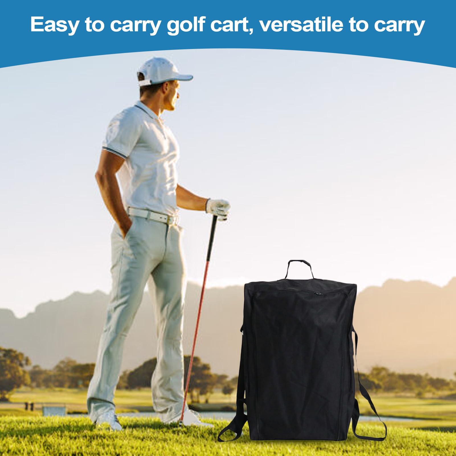 Bolsas De Golf Para Hombre Protectora Impermeable Con Correa