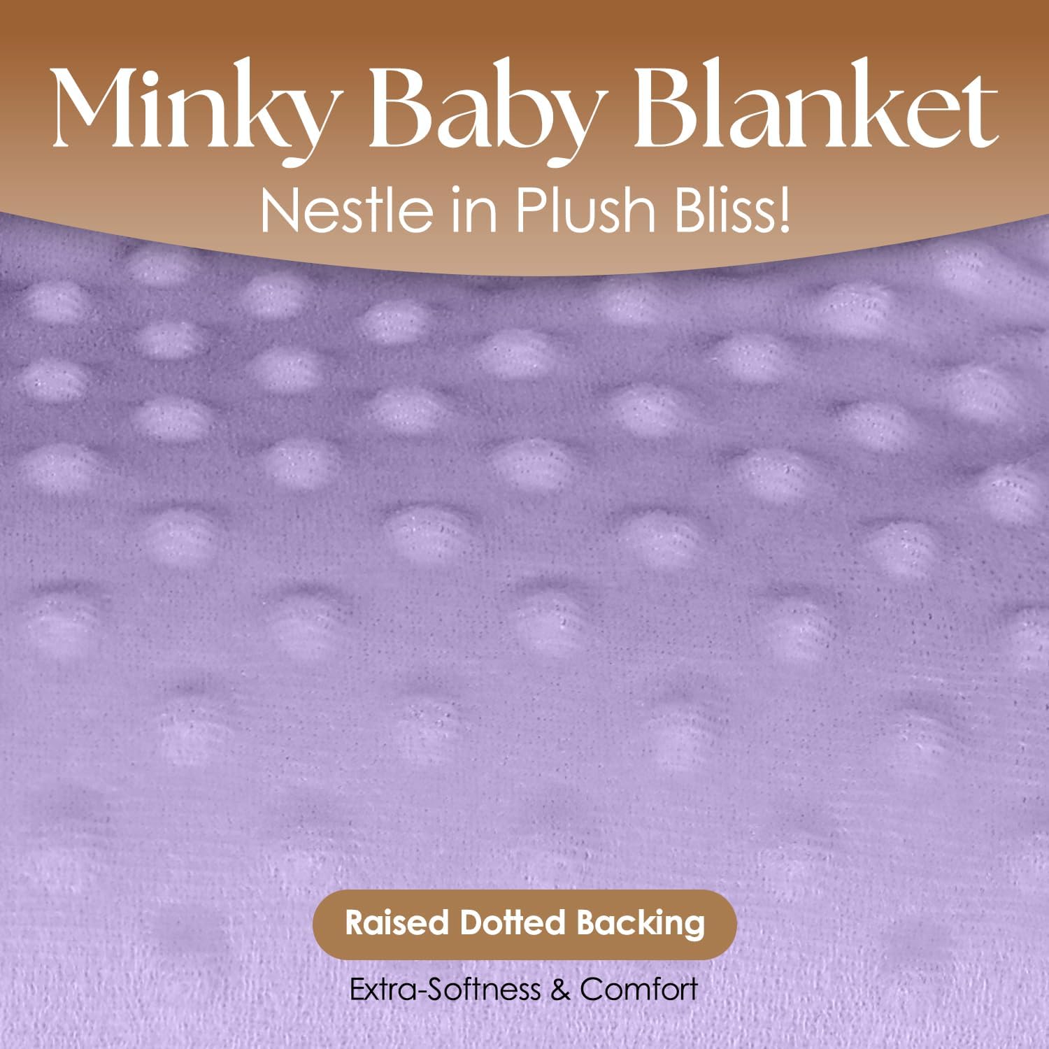 Personalized Newborn Swaddle Blanket with Name & Date - Gender Neutral Essentials for Newborn, Soft and Comfy Receiving Blanket, for New Parents - Blue, 40x27 (Purple)
