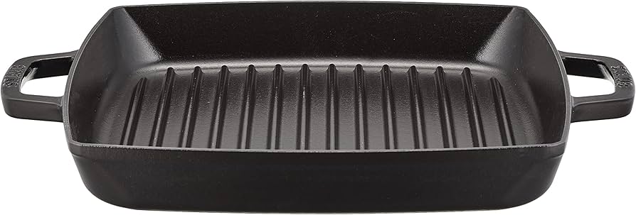 新品　ストウブ staub ピュアグリル 28cm スクエア ブラック ストウブ Staub グリルパン 28cm ピュアグリル スクエア 120128/40511