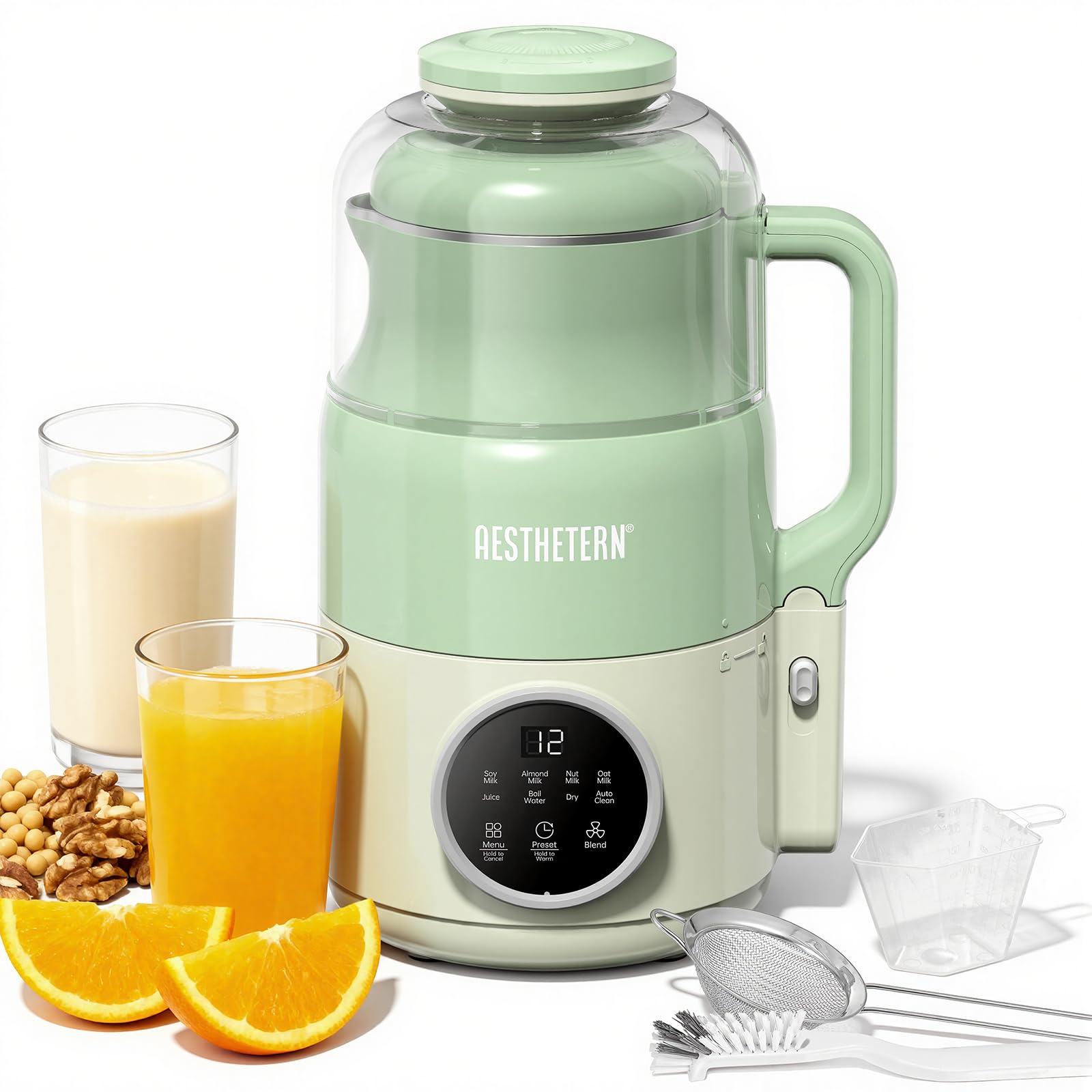 Amazon.com: AESTHETERN Nut Milk Maker Machine, Soy Milk & Oat Milk