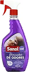 Sanol Dog Eliminador De Odores Para Gatos Cat - Gatilho 500 Ml Roxo