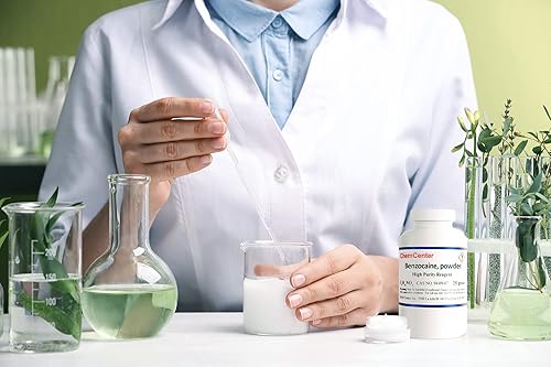 Miniatura 3 de Benzocaina en polvo, reactivo 99.9%, grado de laboratorio de 0.88 oz